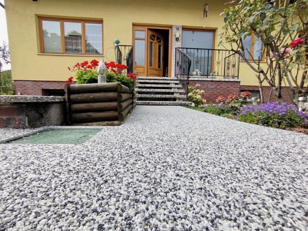 Hochwertiger Steinteppich in der Schweiz – langlebiger und moderner Bodenbelag von BRI Renovation